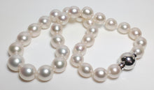 Load image into Gallery viewer, 12-14.5mm AA++ South Sea pearl &amp; 18ct gold necklace