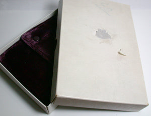Vintage Mikimoto double strand cultured Akoya pearl & silver necklace in original box